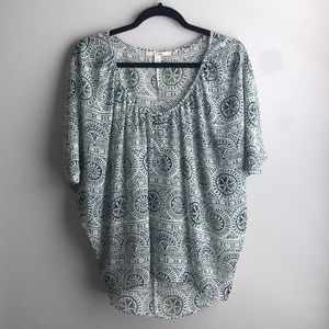 Printed blouse